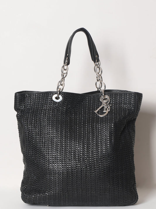 Christian Dior Large Woven Calfskin Bag Rovelle Bags