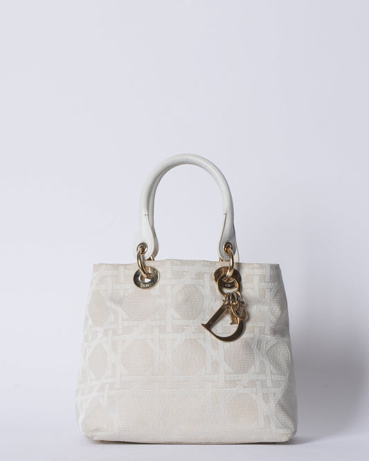 Christian Dior Cannage Jacquard Bag Rovelle Bags