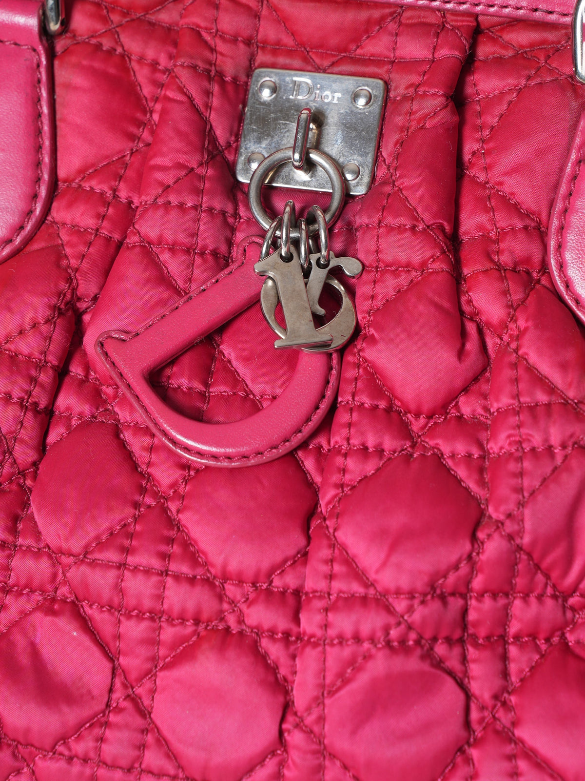 Dior Luxury Leather Handbag Red Rovelle Bags