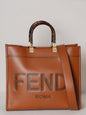 New Fendi Sunshine Leather Large Tote Bag Rovelle Bags