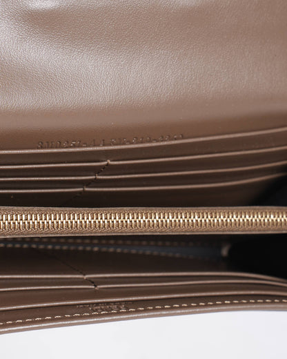 New Fendi Brown leather wallet Rovelle Bags