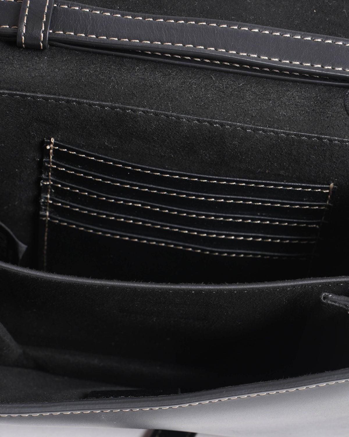 New Fendi fab black crossbody bag in smooth calfskin leather Rovelle Bags