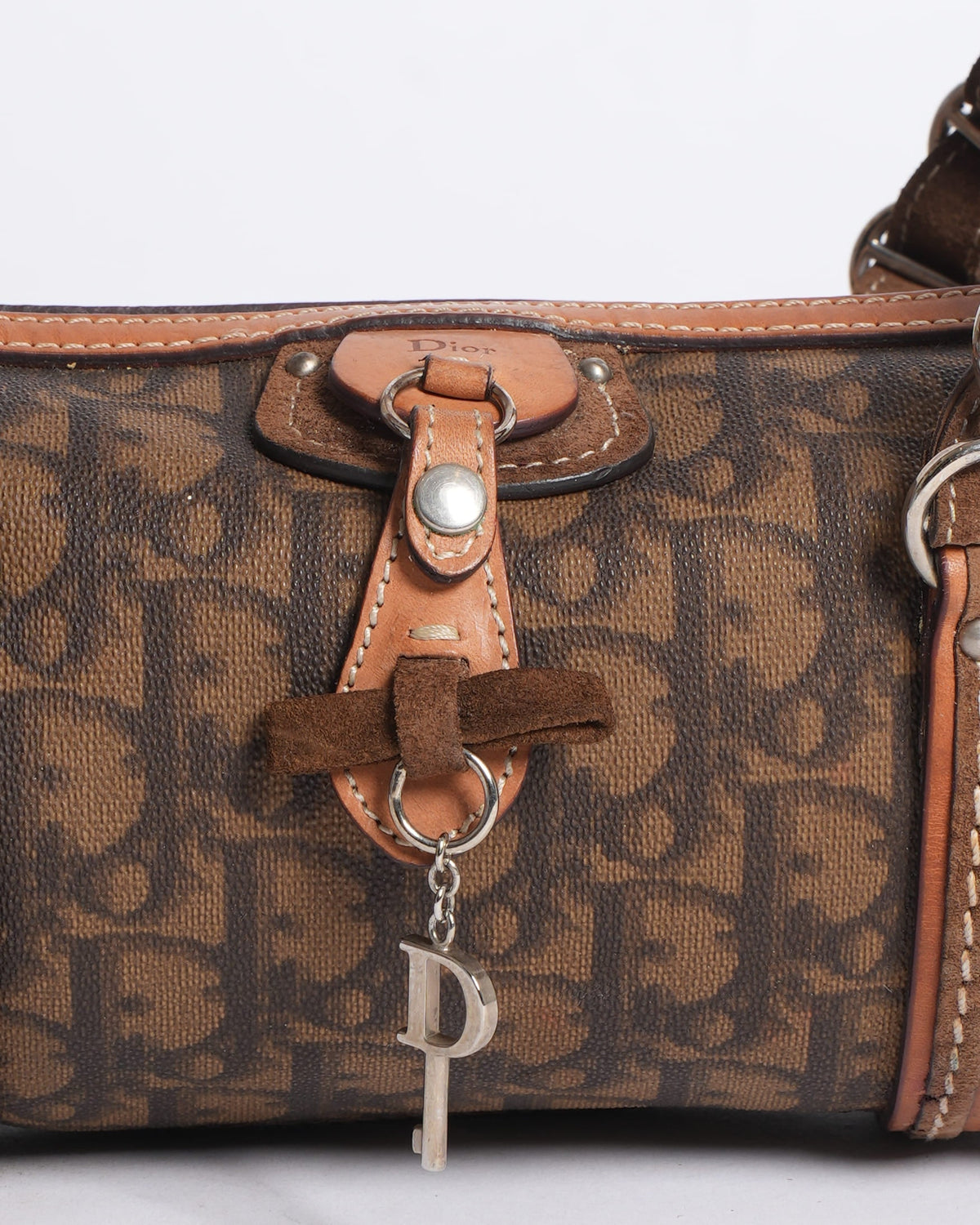 Christian Dior Mini Trotter Romantic Brown Bag Rovelle Bags