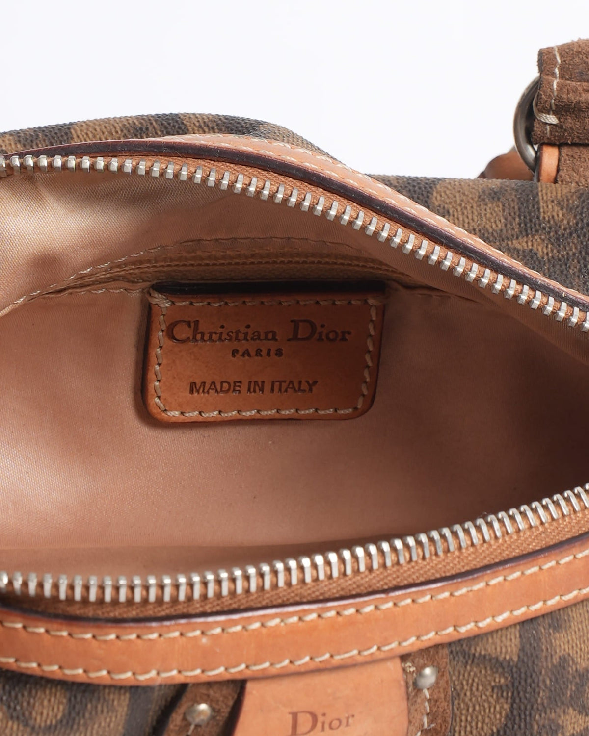 Christian Dior Mini Trotter Romantic Brown Bag Rovelle Bags