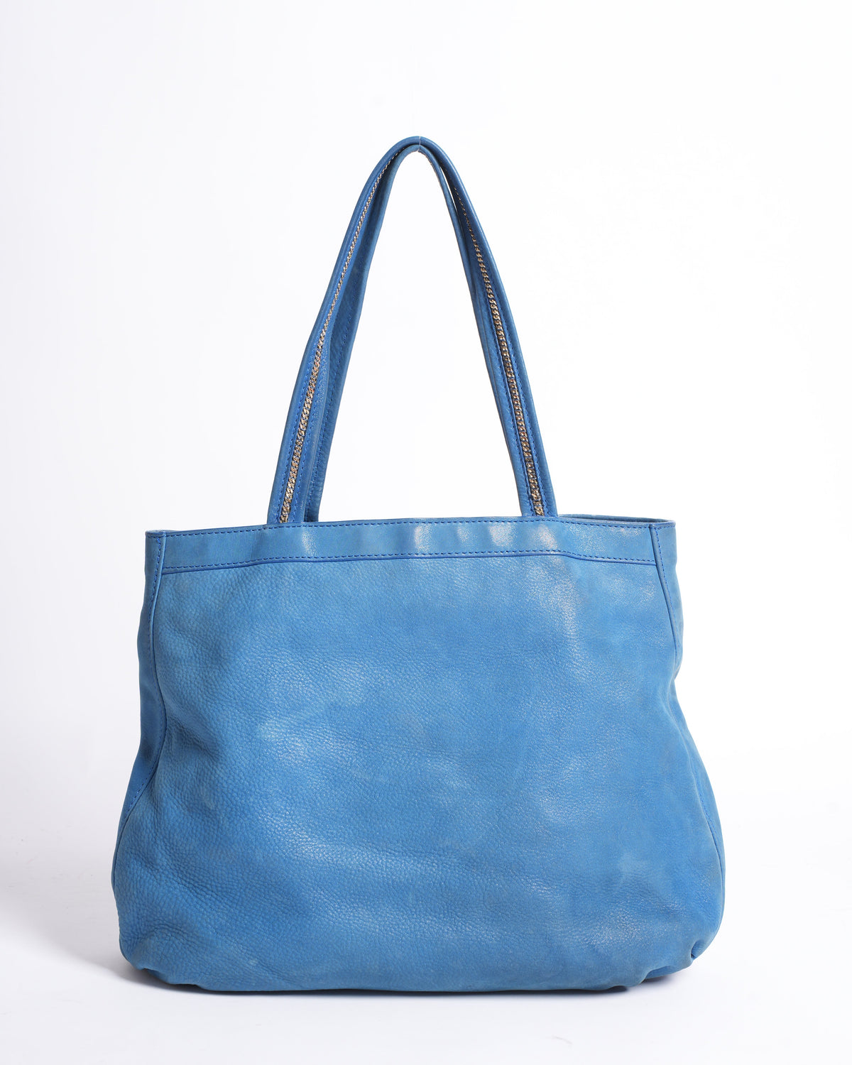 Fendi Nubuck Shoulder Bag In Blue Rovelle Bags