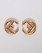 F is Fendi Small Hoop Earrings Rovelle Bags