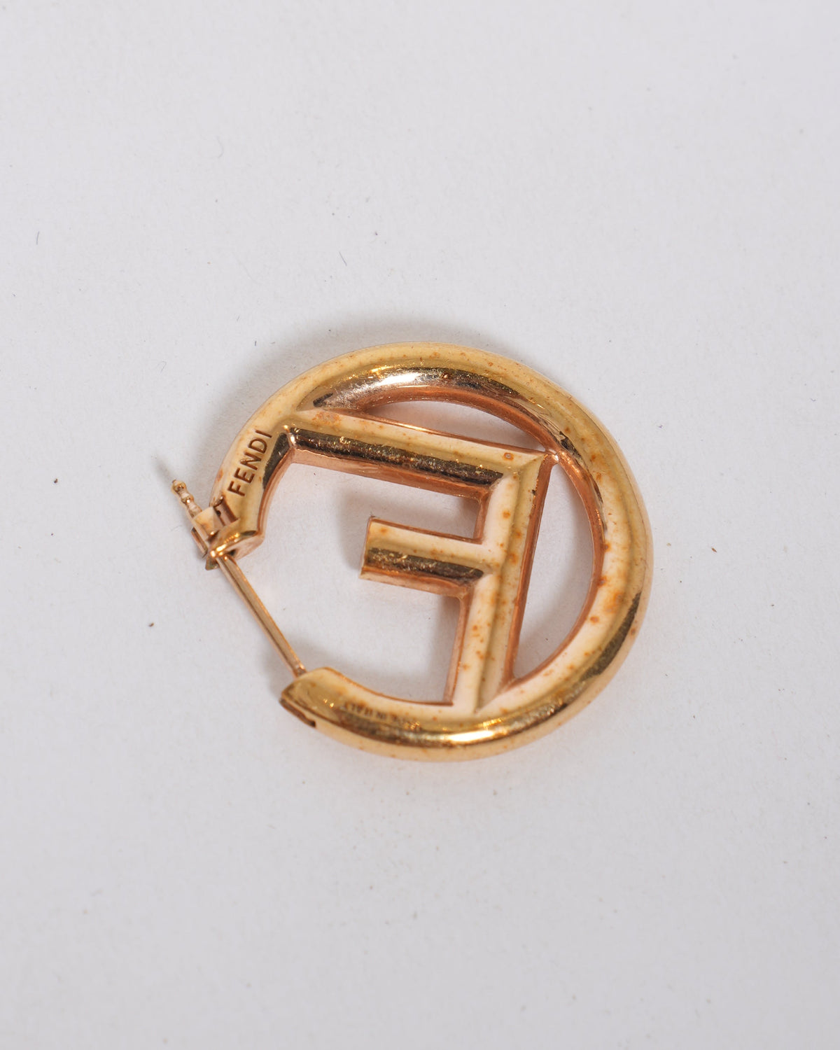 F is Fendi Small Hoop Earrings Rovelle Bags