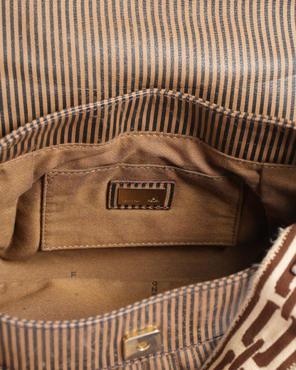 Fendi Mini Striped Chef Shoulder Bag Rovelle Bags