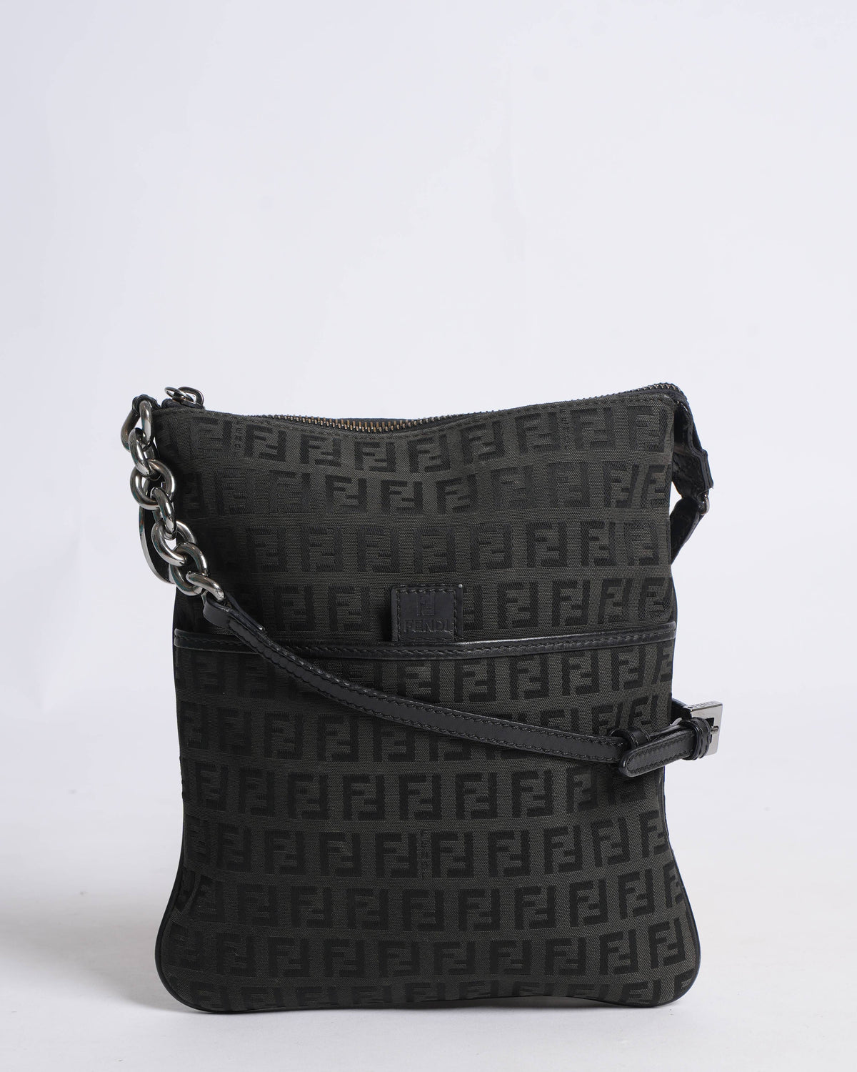 Fendi Zucchino FF Crossbody Bag Rovelle Bags