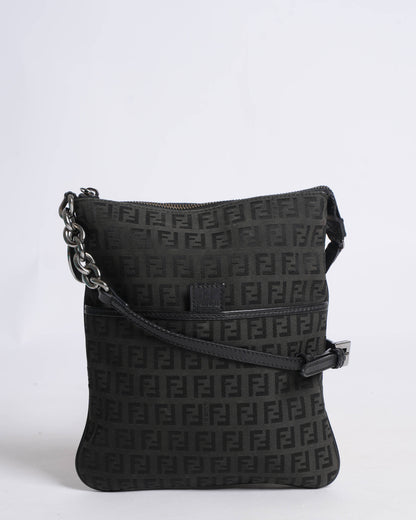 Fendi Zucchino FF Crossbody Bag Rovelle Bags