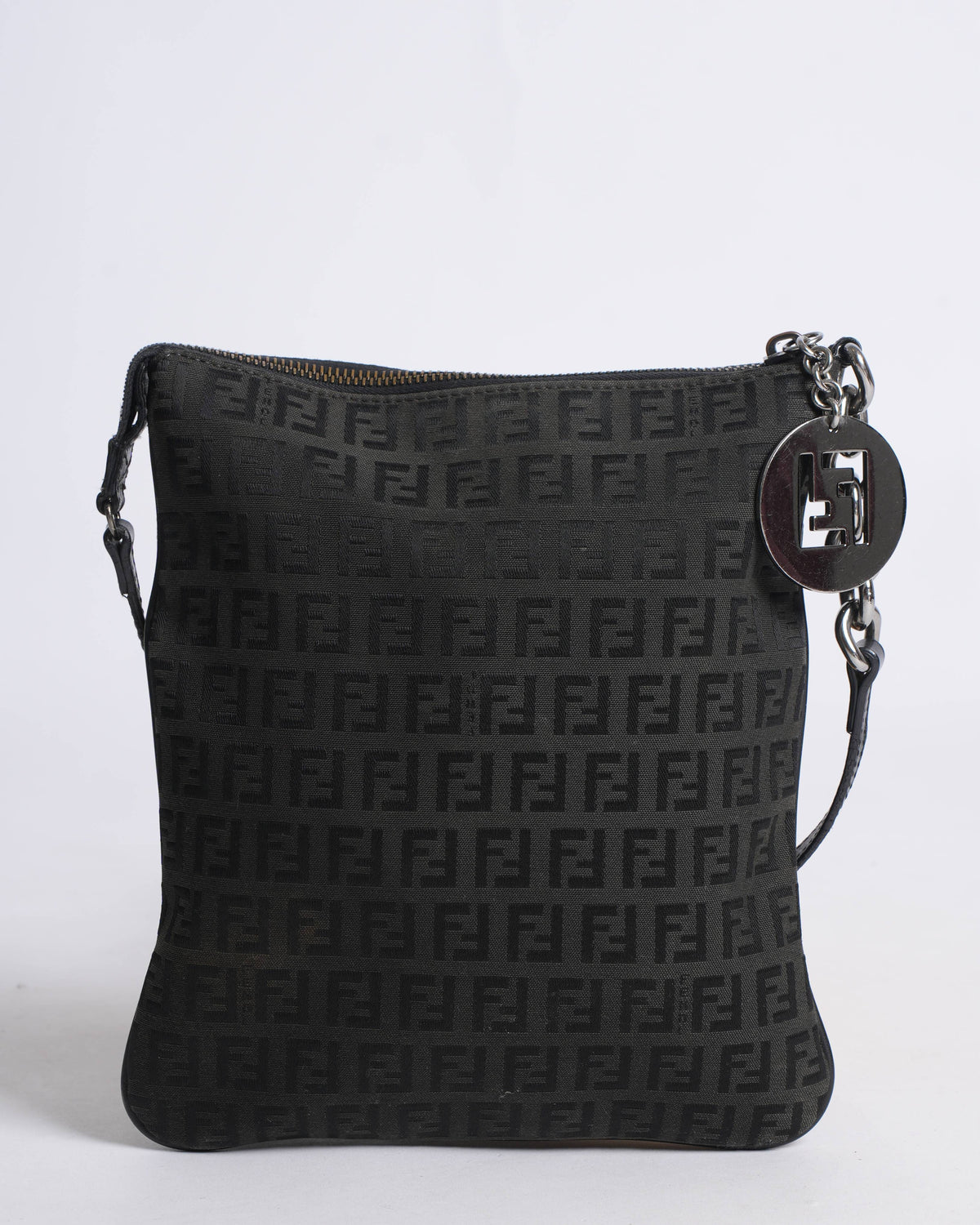 Fendi Zucchino FF Crossbody Bag Rovelle Bags