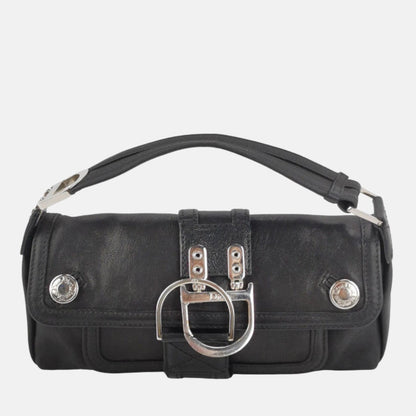Dior Flight Mini Clutch Bag Black Leather Rovelle Bags