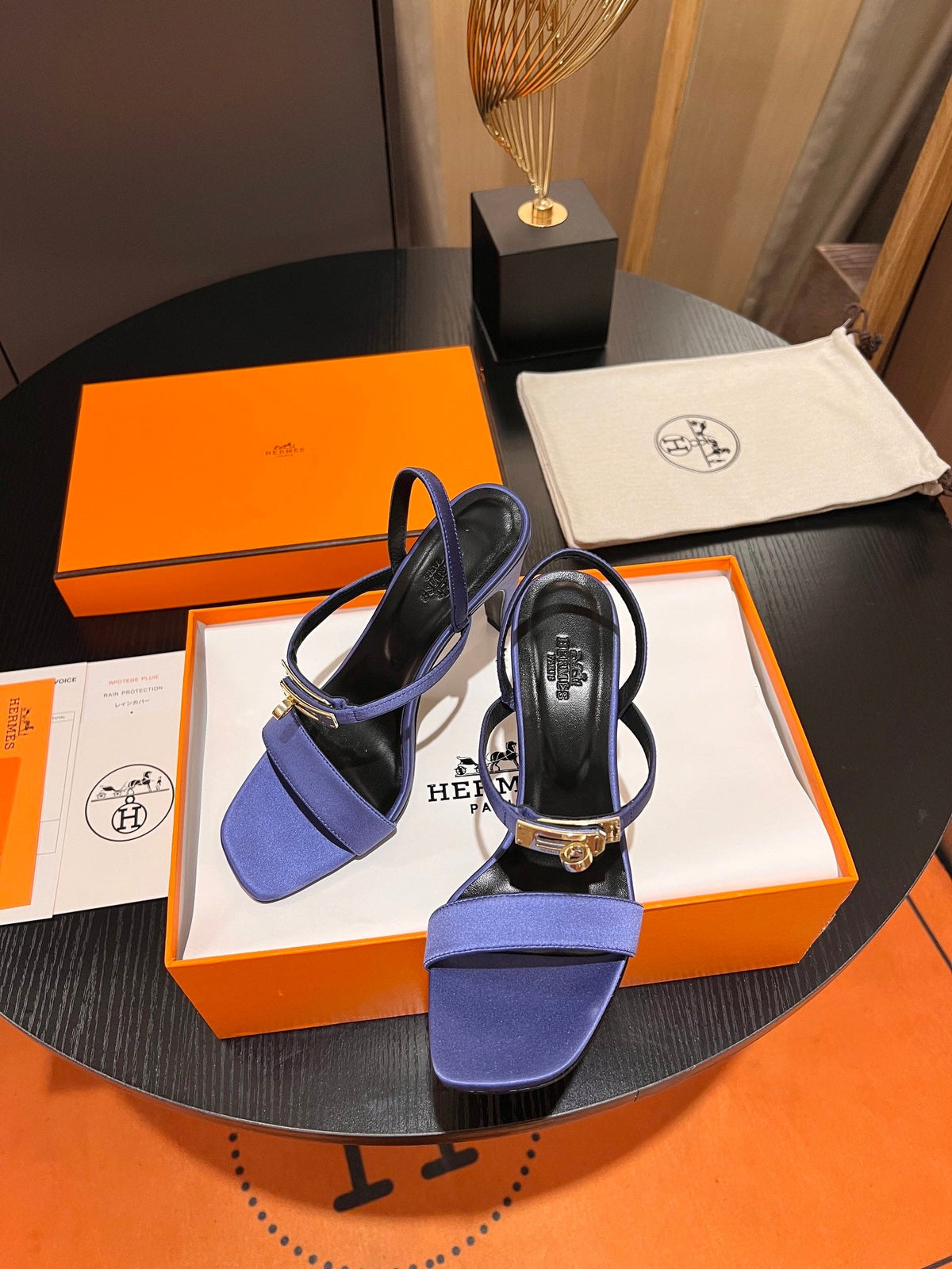Hermes Glamour 70 Sandals