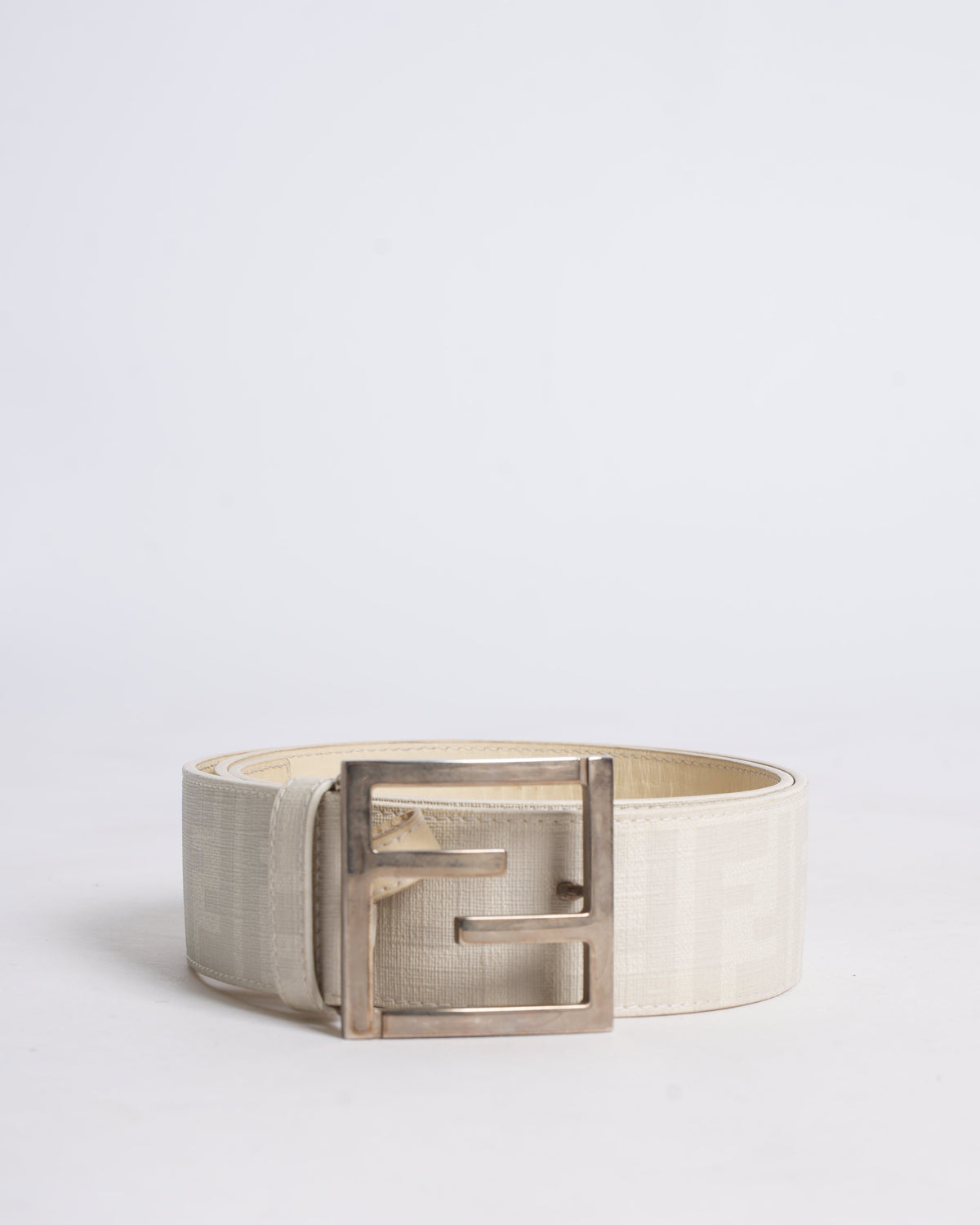 Fendi Men's Reversible Belt In Monogram Canvas Rovelle Bags