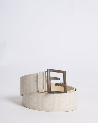 Fendi Men's Reversible Belt In Monogram Canvas Rovelle Bags