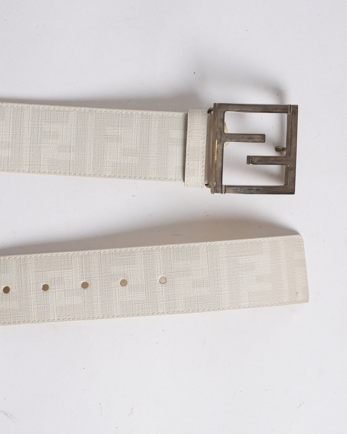 Fendi Men's Reversible Belt In Monogram Canvas Rovelle Bags