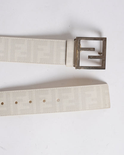 Fendi Men's Reversible Belt In Monogram Canvas Rovelle Bags