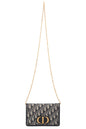 Christian Dior 2 In 1 30 Montaigne Pouch Oblique Jacquard Rovelle Bags