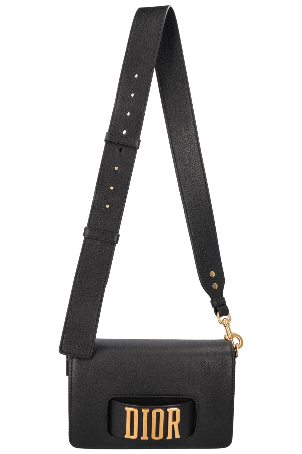 Christian Dior Dio R Evolution Bag Leather Black Rovelle Bags