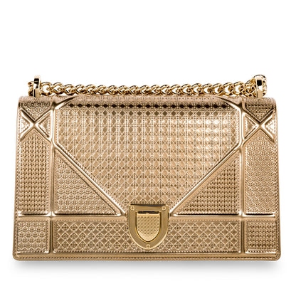 Dior Chain Leather Shoulder Bag Rovelle Bags