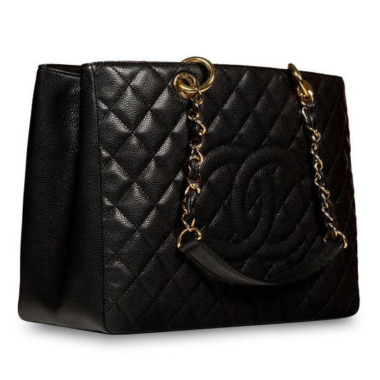 Chanel Timeless Caviar Black Tote Bag Style 4 Rovelle Bags