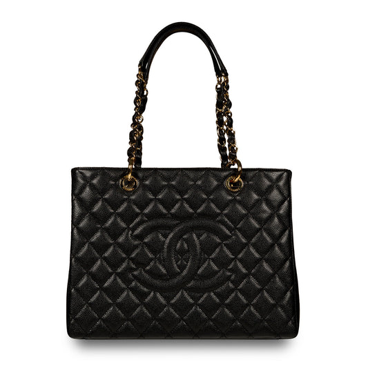 Chanel Timeless Caviar Black Tote Bag Style 27 Rovelle Bags