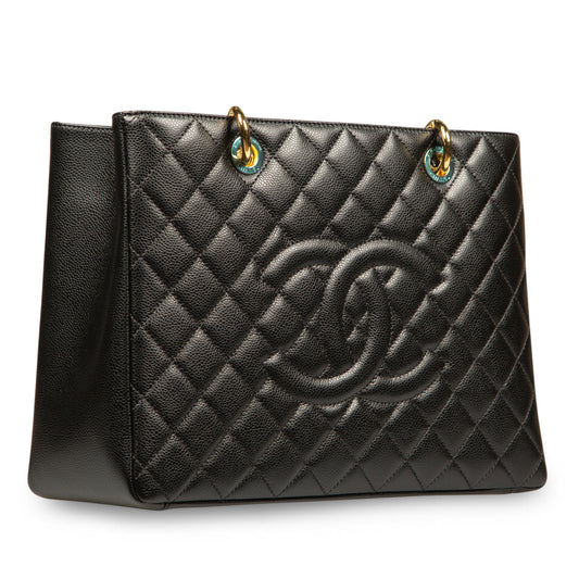 Chanel Timeless Caviar Black Tote Bag Style 26 Rovelle Bags