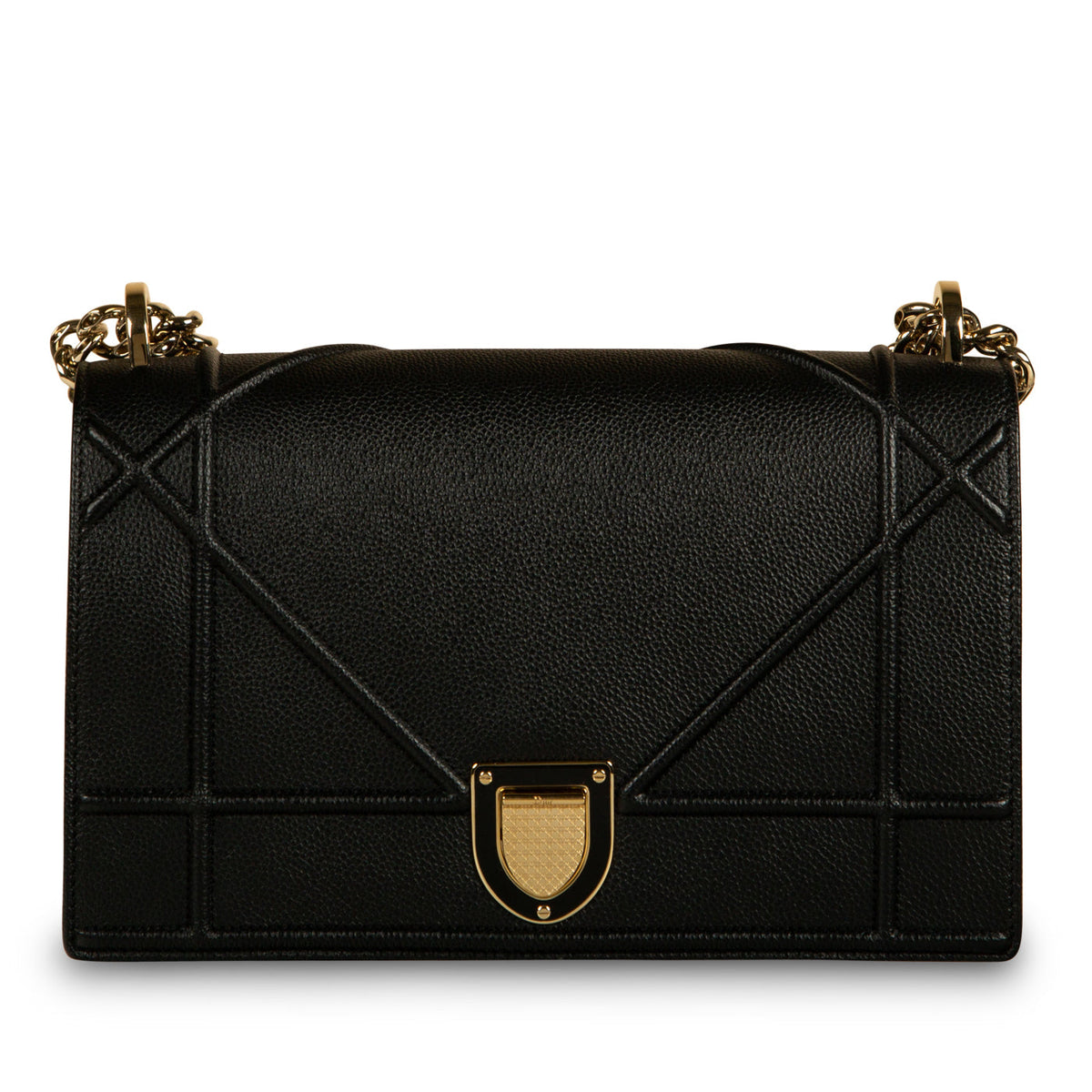 Dior Chain Leather Tote Bag Rovelle Bags