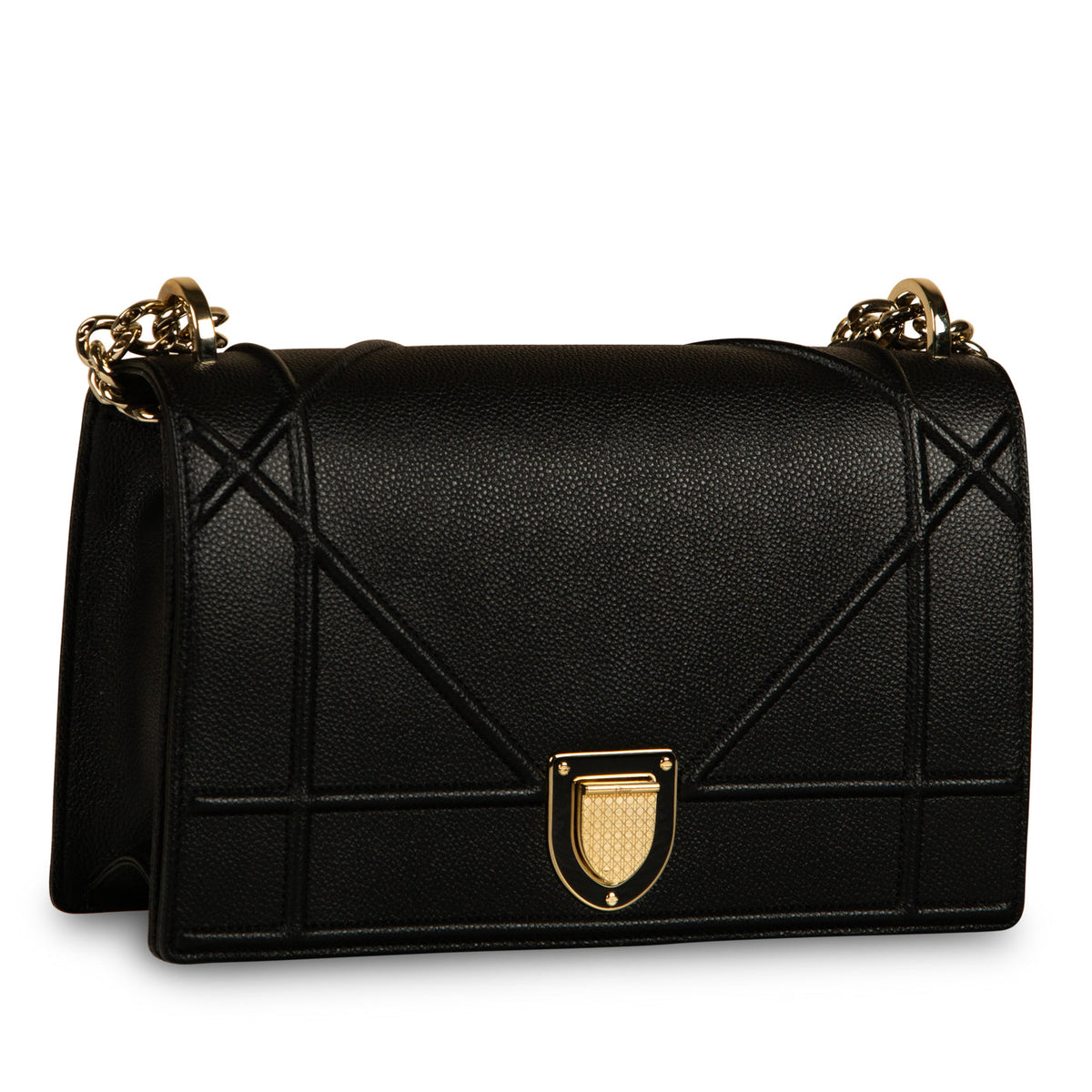 Dior Chain Leather Tote Bag Rovelle Bags