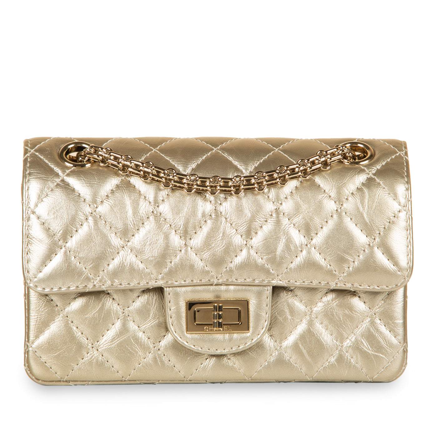 Chanel Classic Flap Calfskin Gold Shoulder Bag Style 3 Rovelle Bags