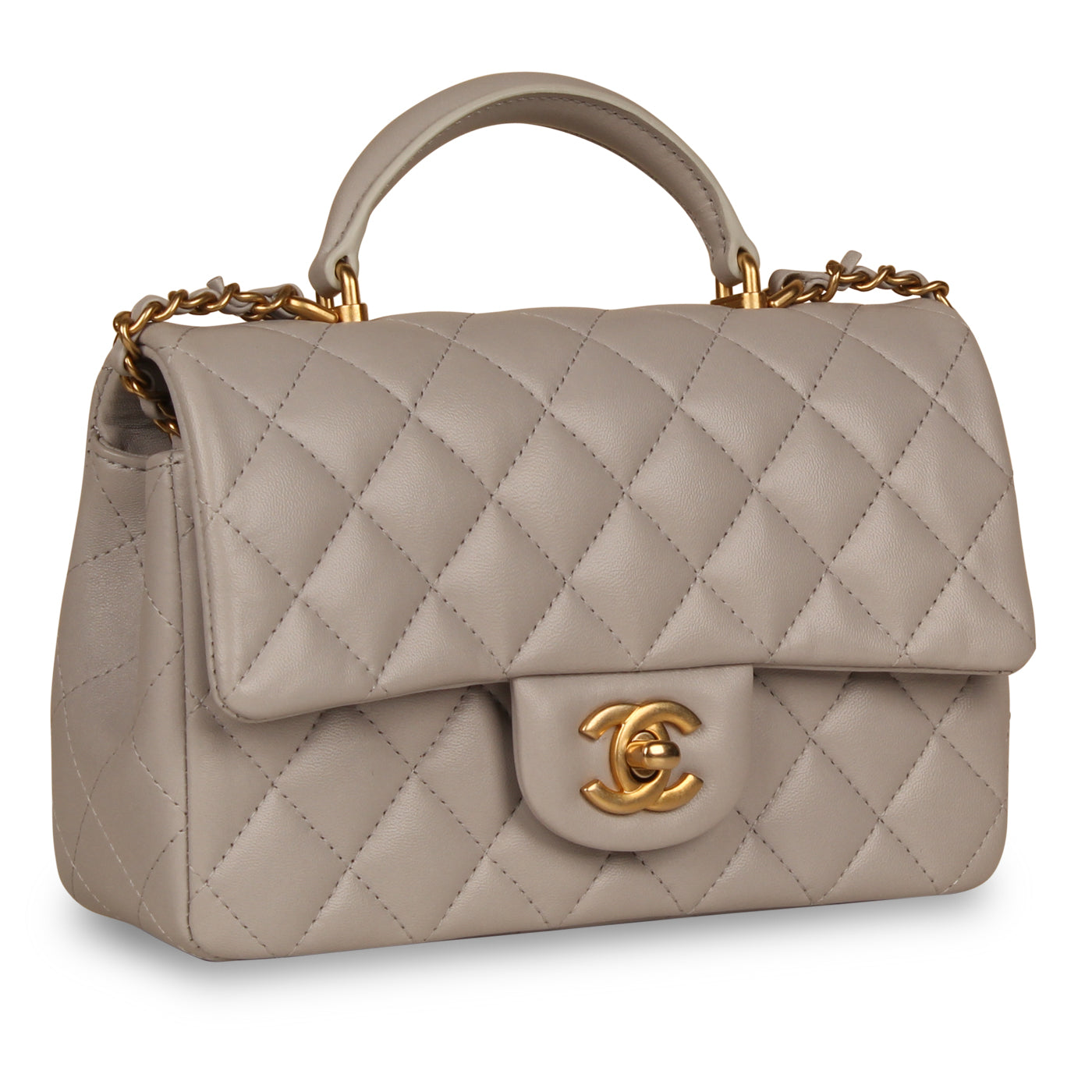 Chanel Classic Flap Lambskin Black Shoulder Bag Style 227 Rovelle Bags