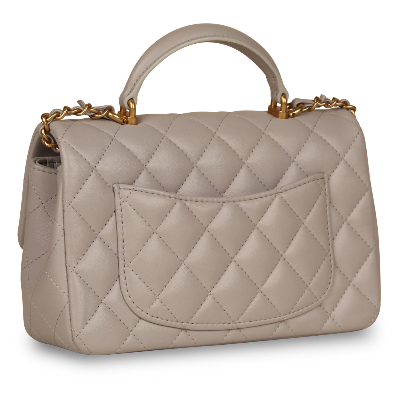 Chanel Classic Flap Lambskin Black Shoulder Bag Style 227 Rovelle Bags