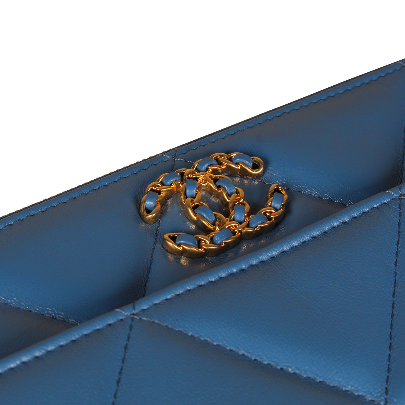 Chanel 19 Flap Clutch - Royal Blue Rovelle Bags