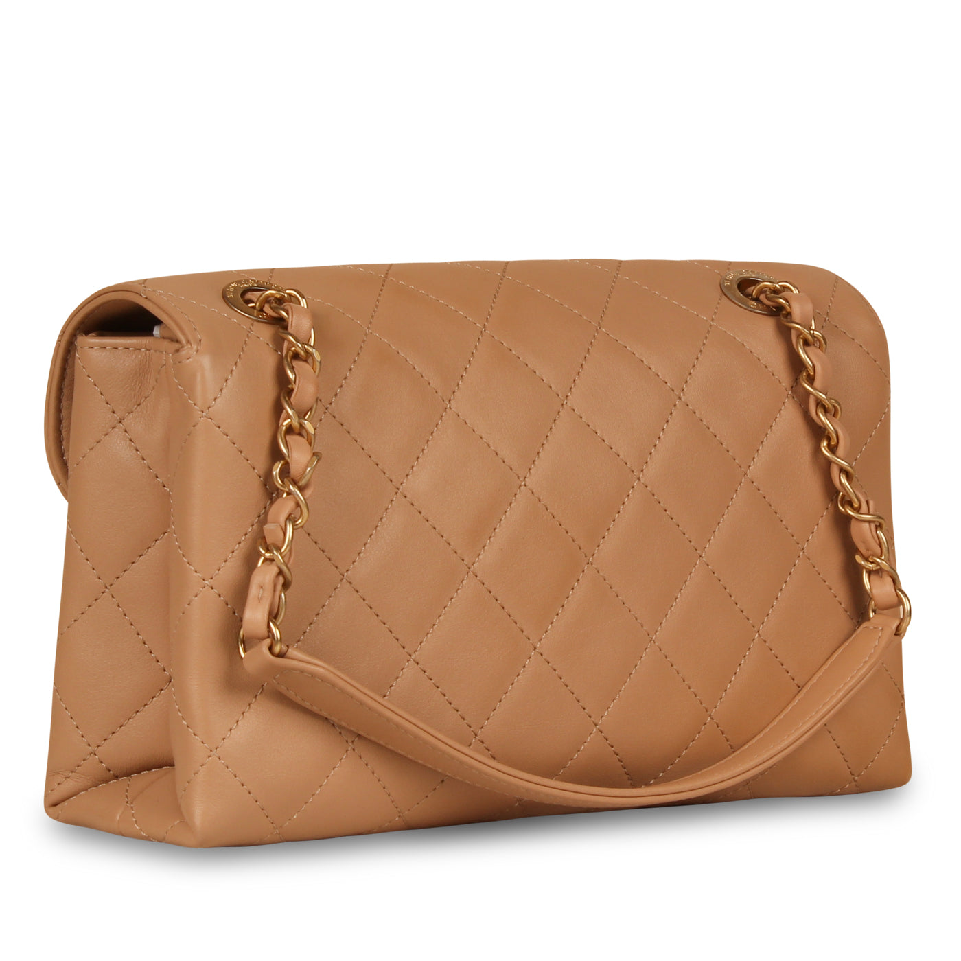 Chanel Medium Enchained Logo Flap Bag Rovelle Bags