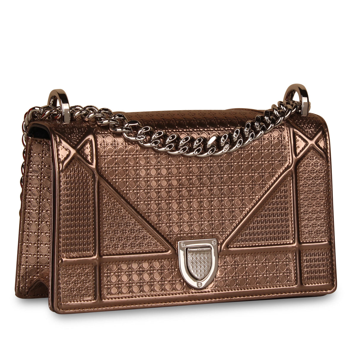 Dior Chain Leather Shoulder Bag Rovelle Bags