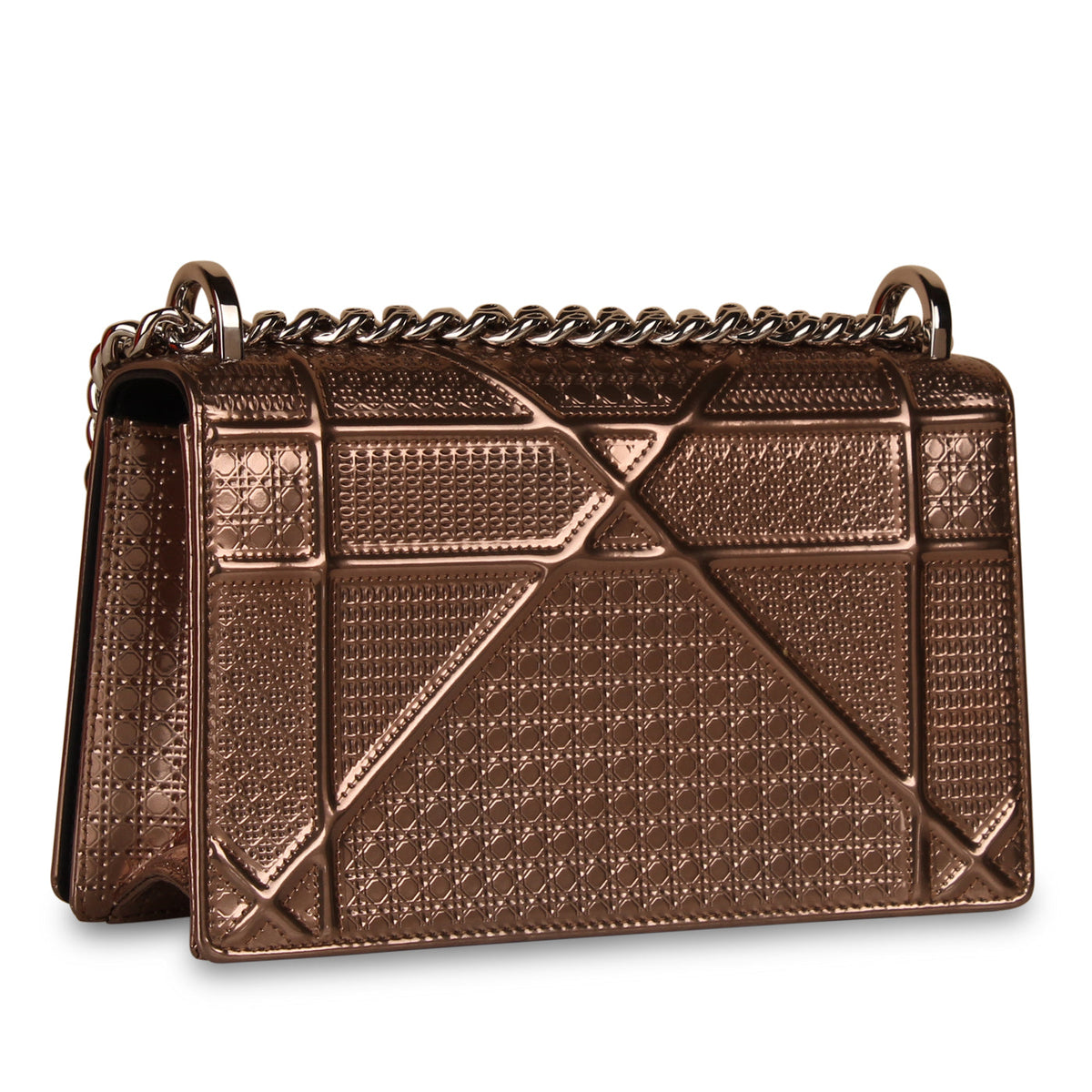 Dior Chain Leather Shoulder Bag Rovelle Bags