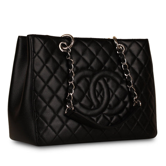 Chanel Timeless Caviar Black Tote Bag Style 21 Rovelle Bags