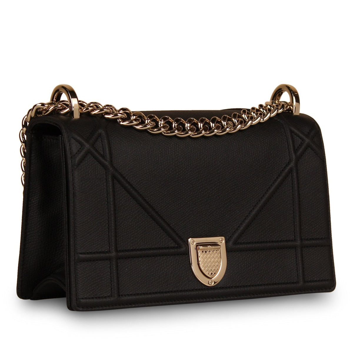 Dior Chain Leather Tote Bag Rovelle Bags