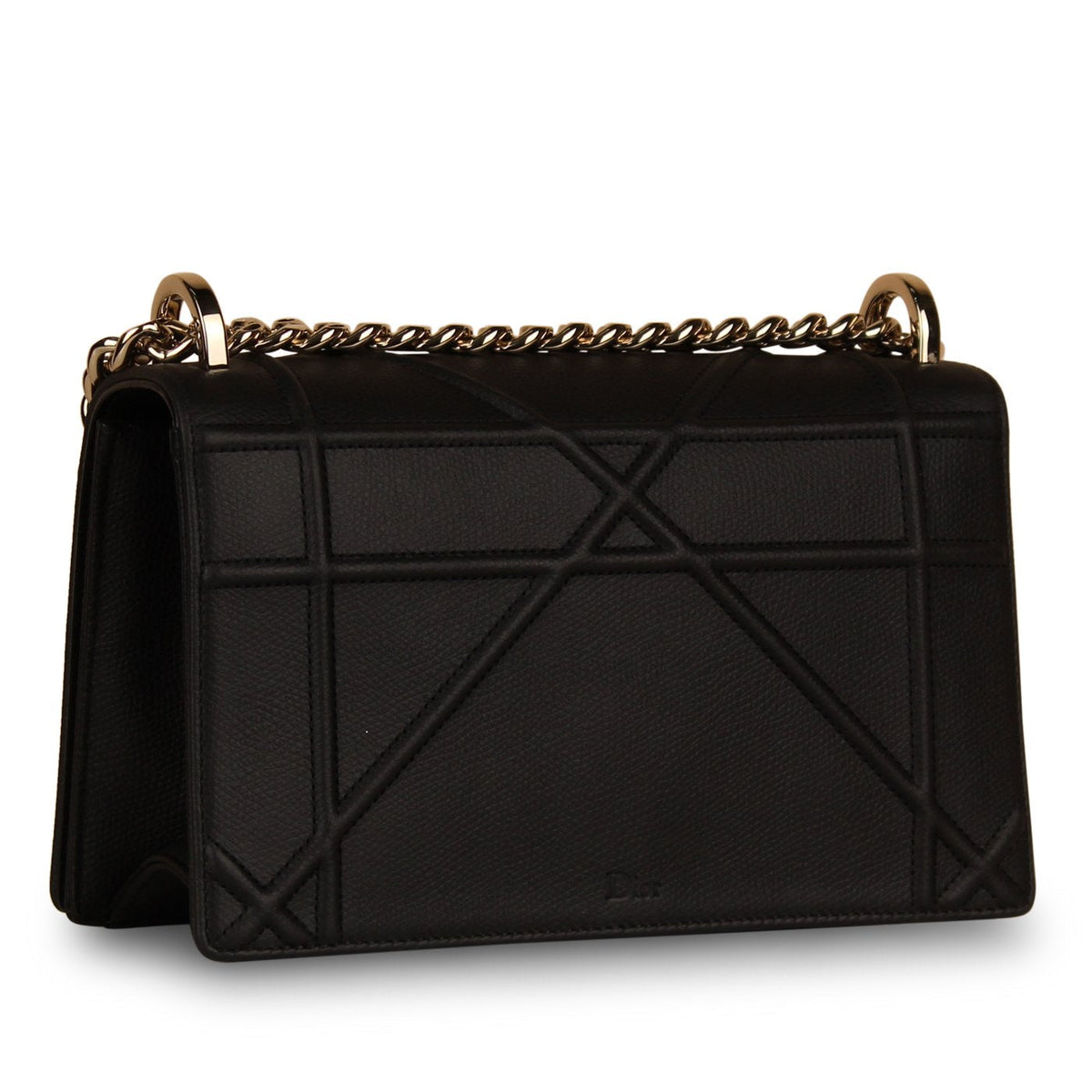 Dior Chain Leather Tote Bag Rovelle Bags