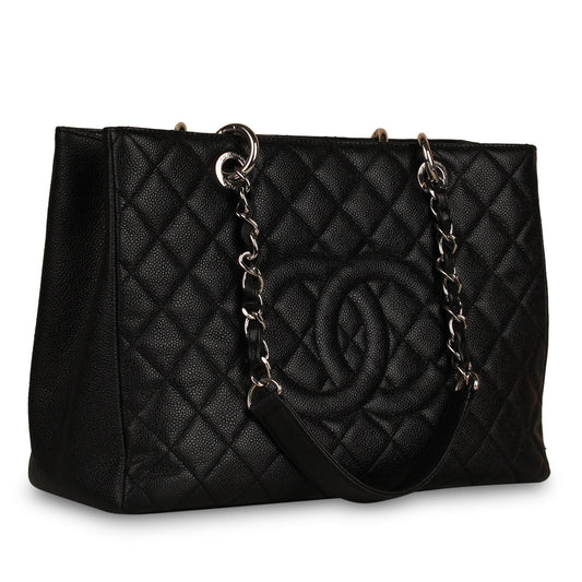 Chanel Timeless Caviar Black Tote Bag Style 20 Rovelle Bags