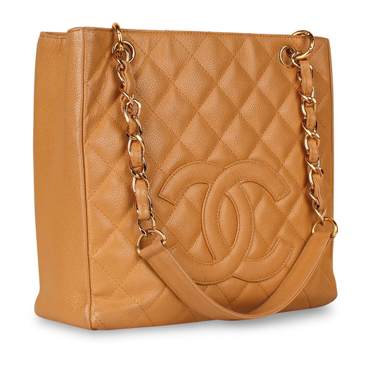 Chanel Timeless Caviar Gold Tote Bag Style 7 Rovelle Bags
