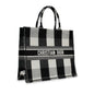 Dior Book Tote Leather Canvas Tote Bag Rovelle Bags