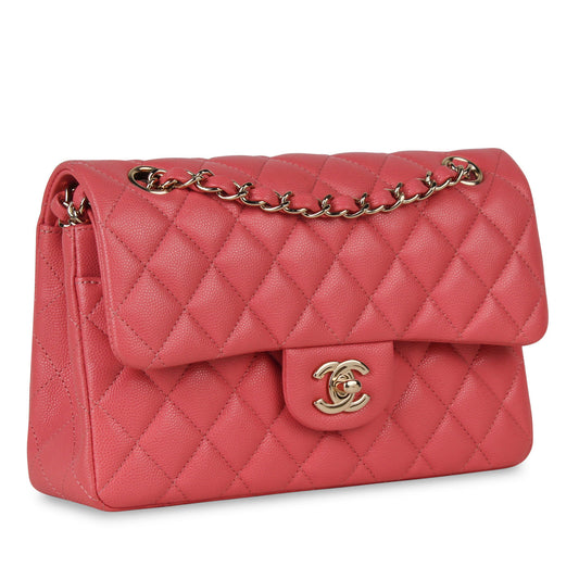 Chanel Small Classic Flap - Pink Rovelle Bags