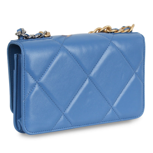 Chanel Wallet On Chain Lambskin Gold Crossbody Lambskin Rovelle Bags