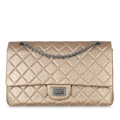 Chanel Classic Flap Calfskin Brown Shoulder Bag Rovelle Bags