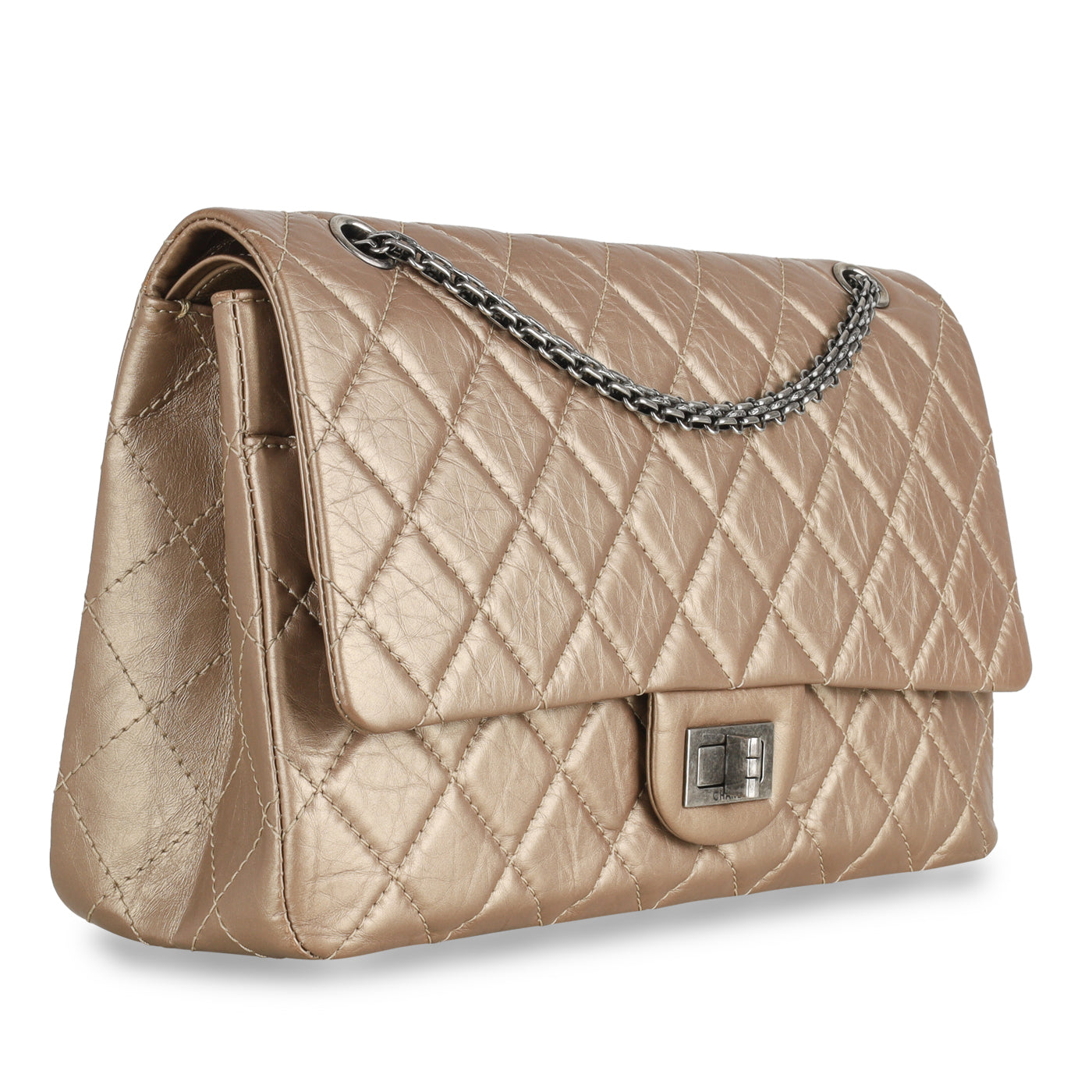 Chanel Classic Flap Calfskin Brown Shoulder Bag Rovelle Bags