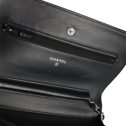 Chanel Cc Wallet On Chain - Black Rovelle Bags