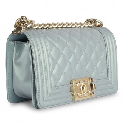Chanel Boy Bag Quilted Gold Shoulder Bag Rovelle Bags