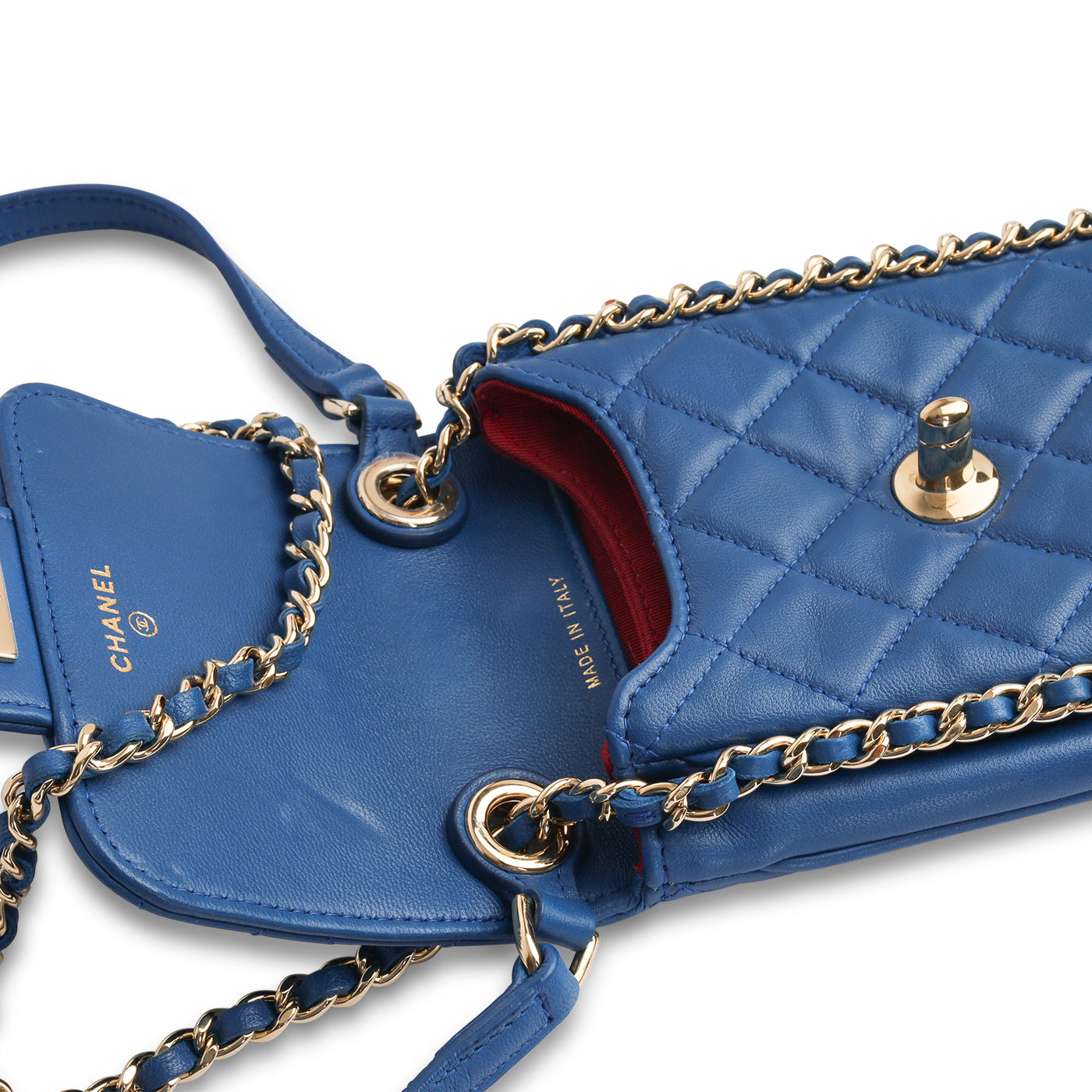 Chanel Chain Around Phone Pouch Rovelle Bags