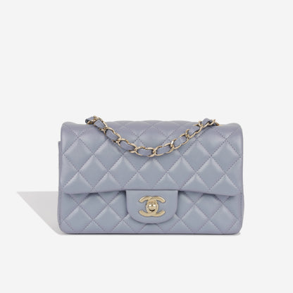 Chanel Classic Flap Lambskin Gold Shoulder Bag Style 53 Rovelle Bags